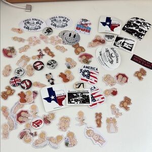 Assorted Brandy Melville Sticker Collection